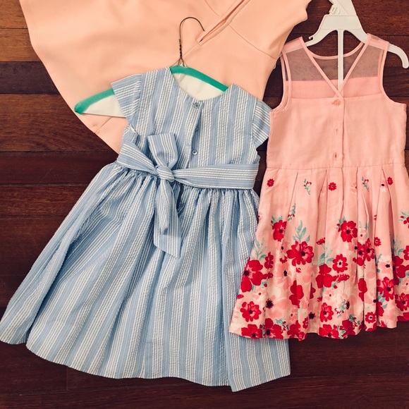 Dress bundle_3 girls dresses size 4,5,5 - Picture 2 of 7